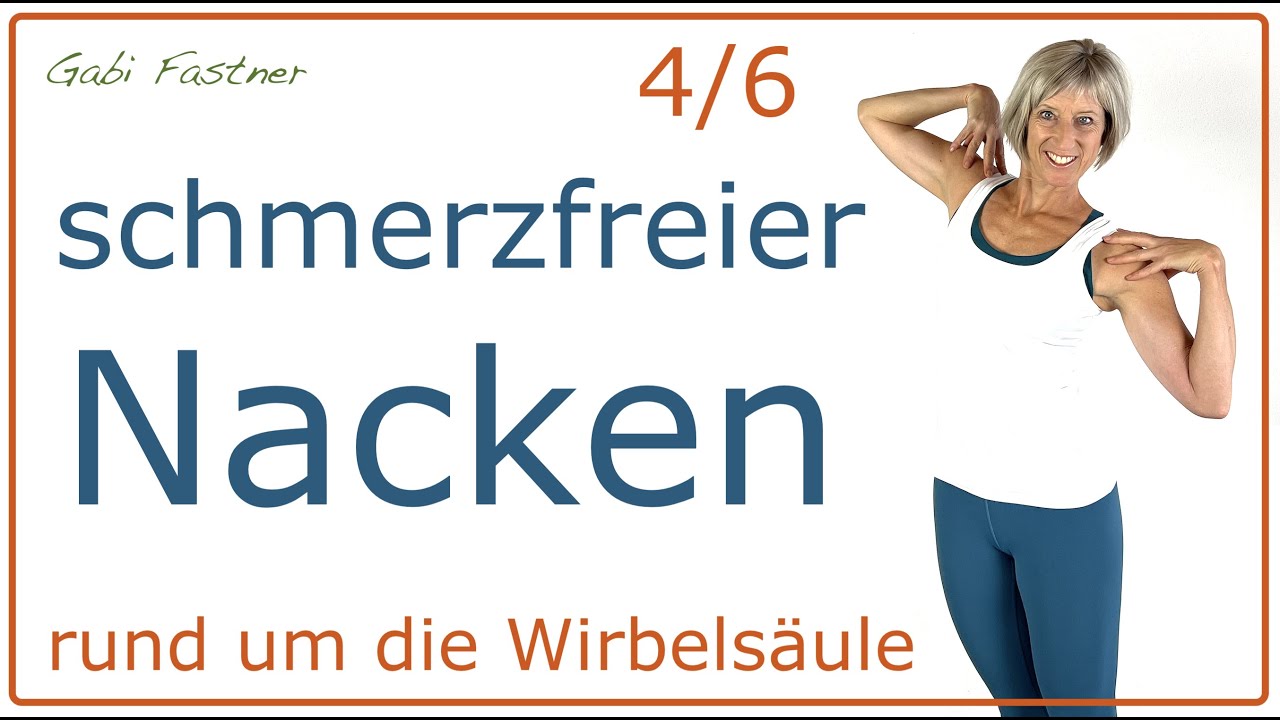 4/6🐆21 min. schmerzfreier Nacken | ohne Geräte, im Stehen