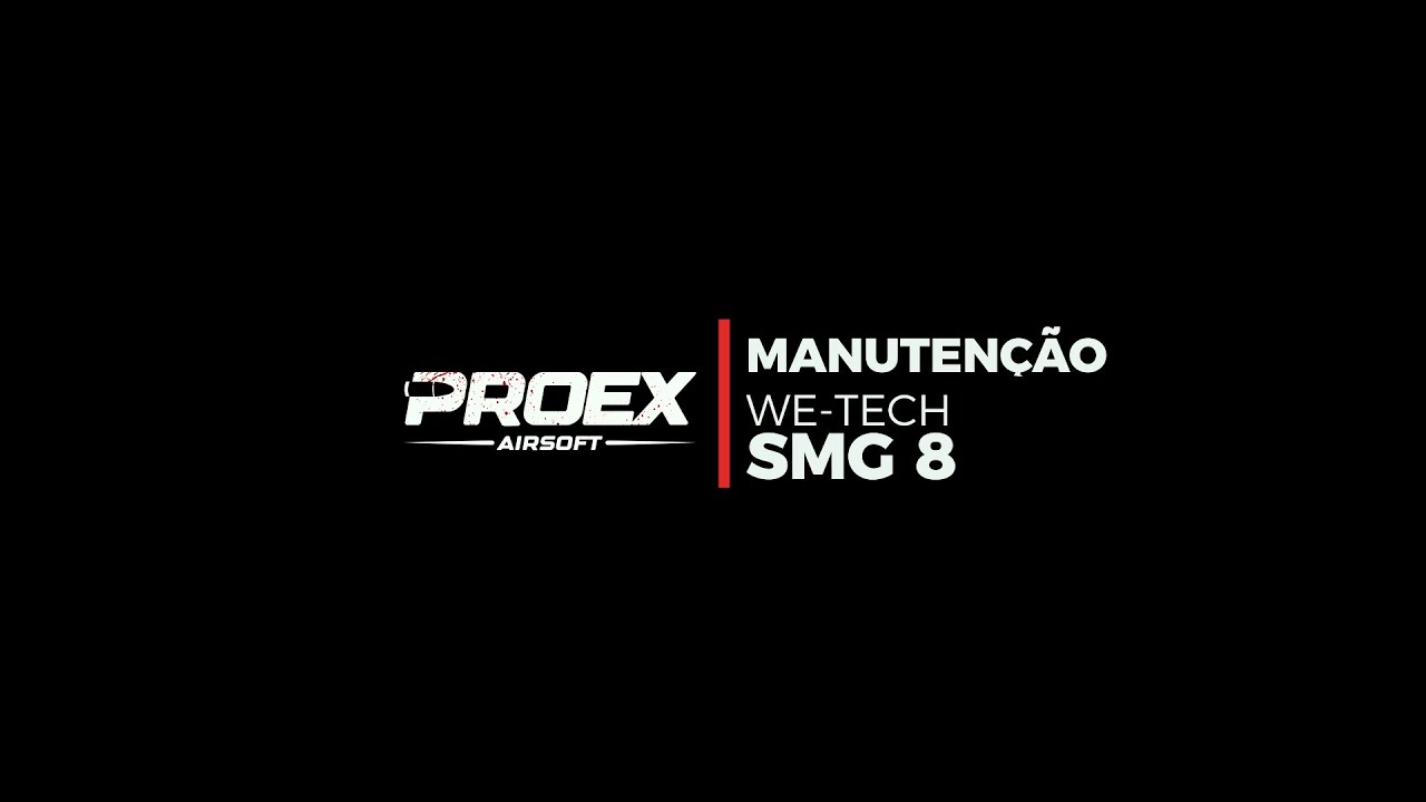 Proex Airsoft - WE-TECH SMG 8 GBBR MP7 (disassembly maintenance)