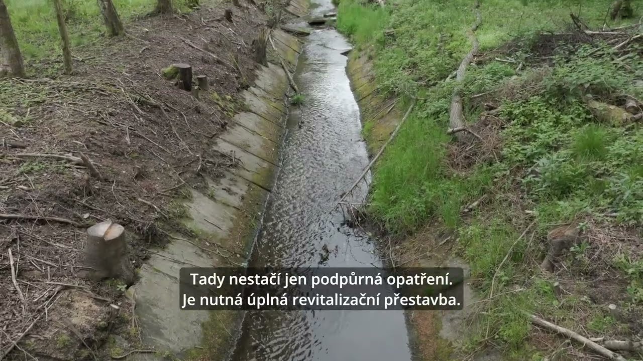 4. Technicky upravená koryta nebo kanály