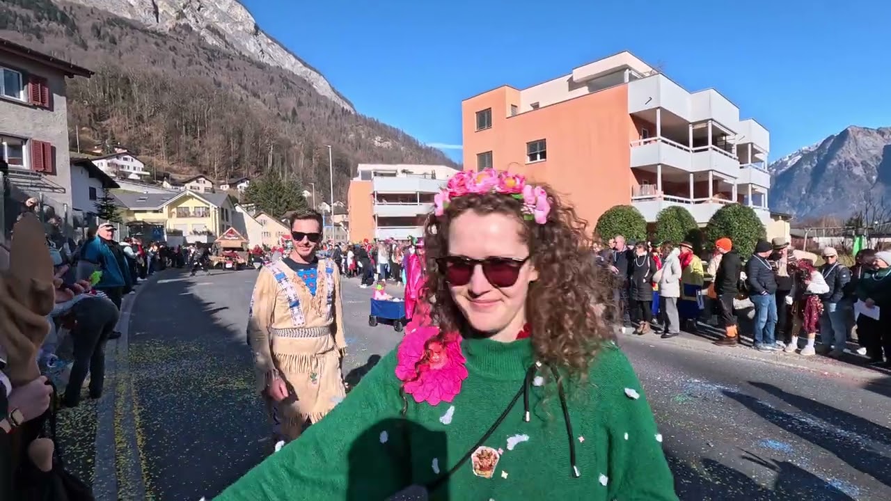 Fasnachtsumzug Sargans 2026 Switzerland