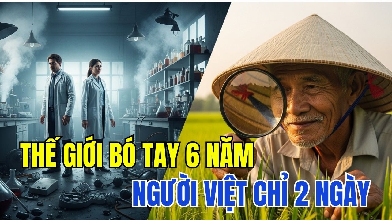 Sáu Năm Cả Thế Giới Bất Lực, Người Việt Âm Thầm Làm Được Trong Hai Ngày