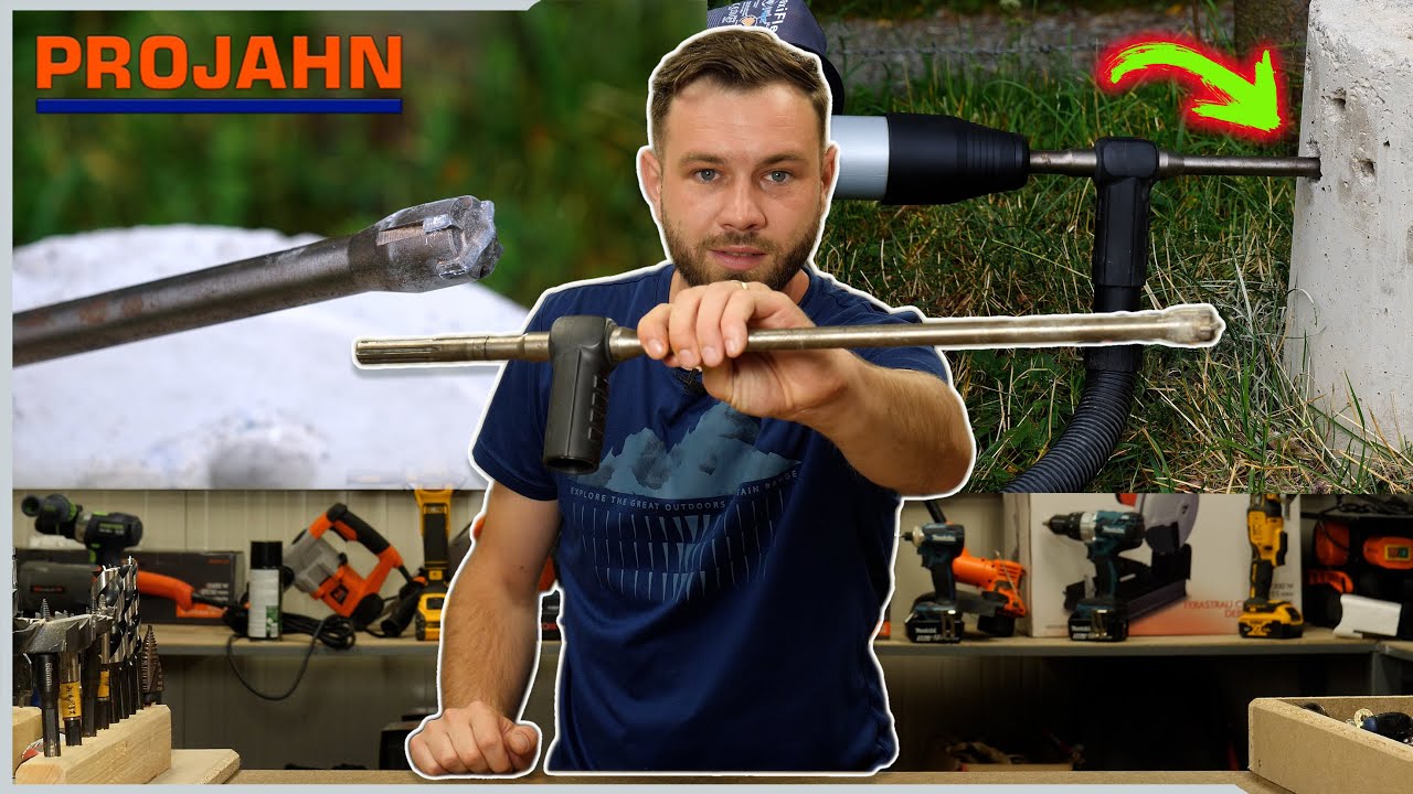 Inventia secolului! Burghiu cu aspiratie Projahn Cleaner