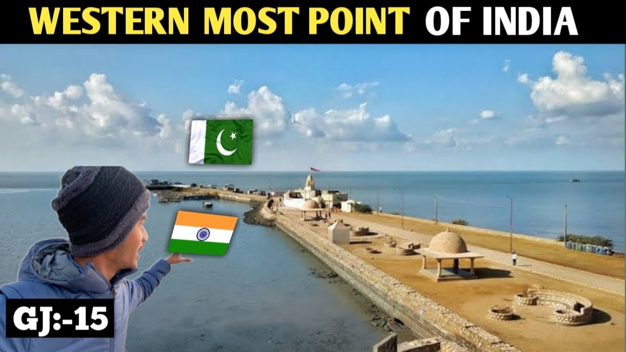 Western Most Point of India looks like 