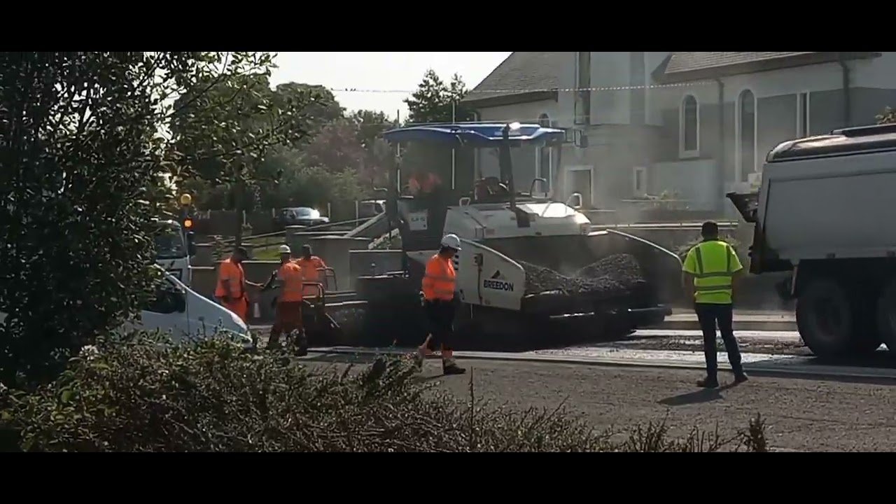 Road surfacing in Ballintogher 15th June 2023