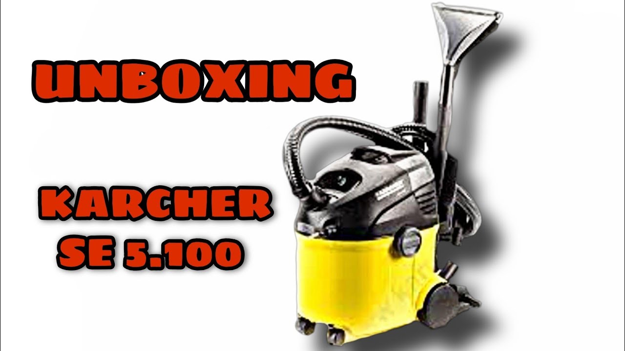Karcher Se 5.100 - Unboxing e montaggio!! Lavapavimenti, tessuti e moquette con iniezione/estrazione