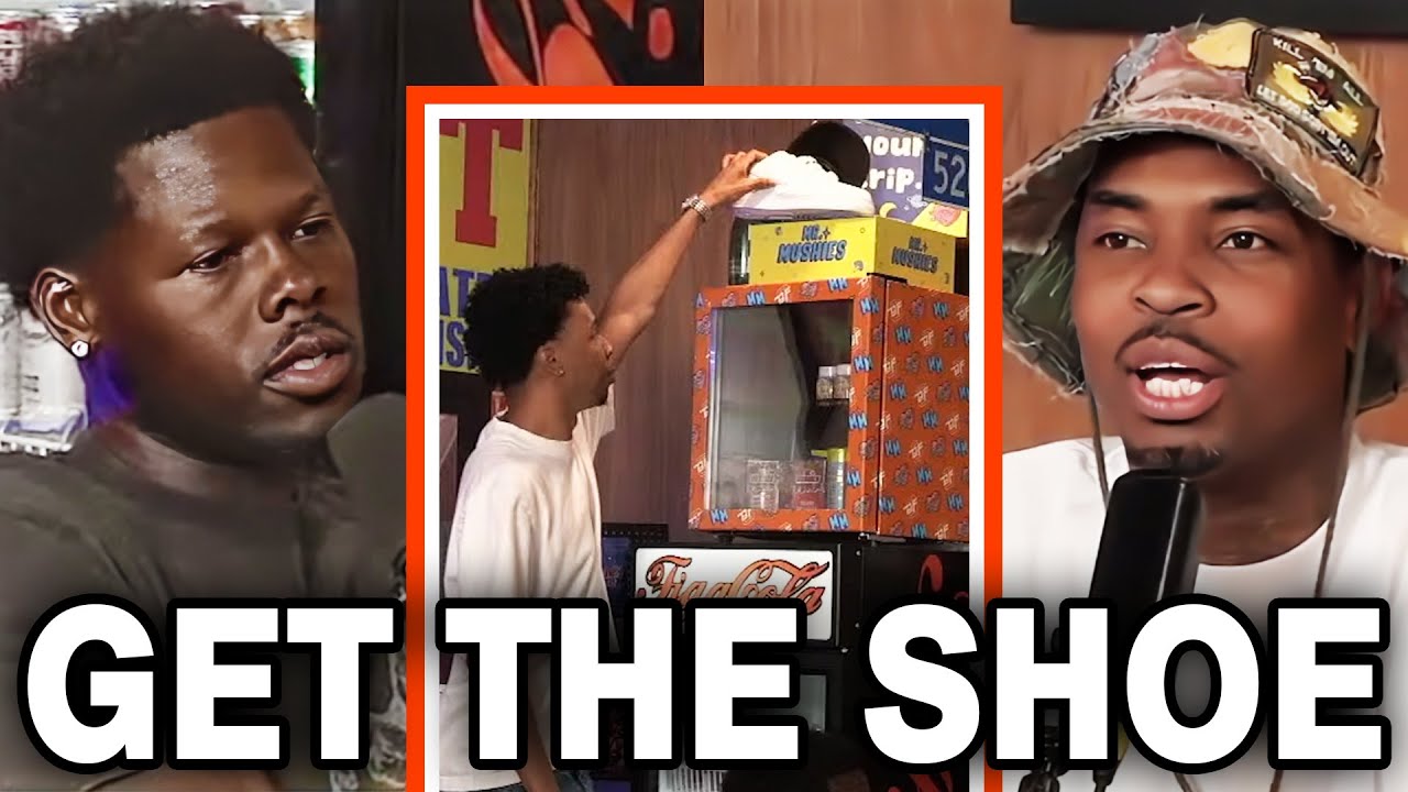 Syxx Clowns Viral Way's Height & Challenges Him To Grab Shoe From Top Of Fridge!