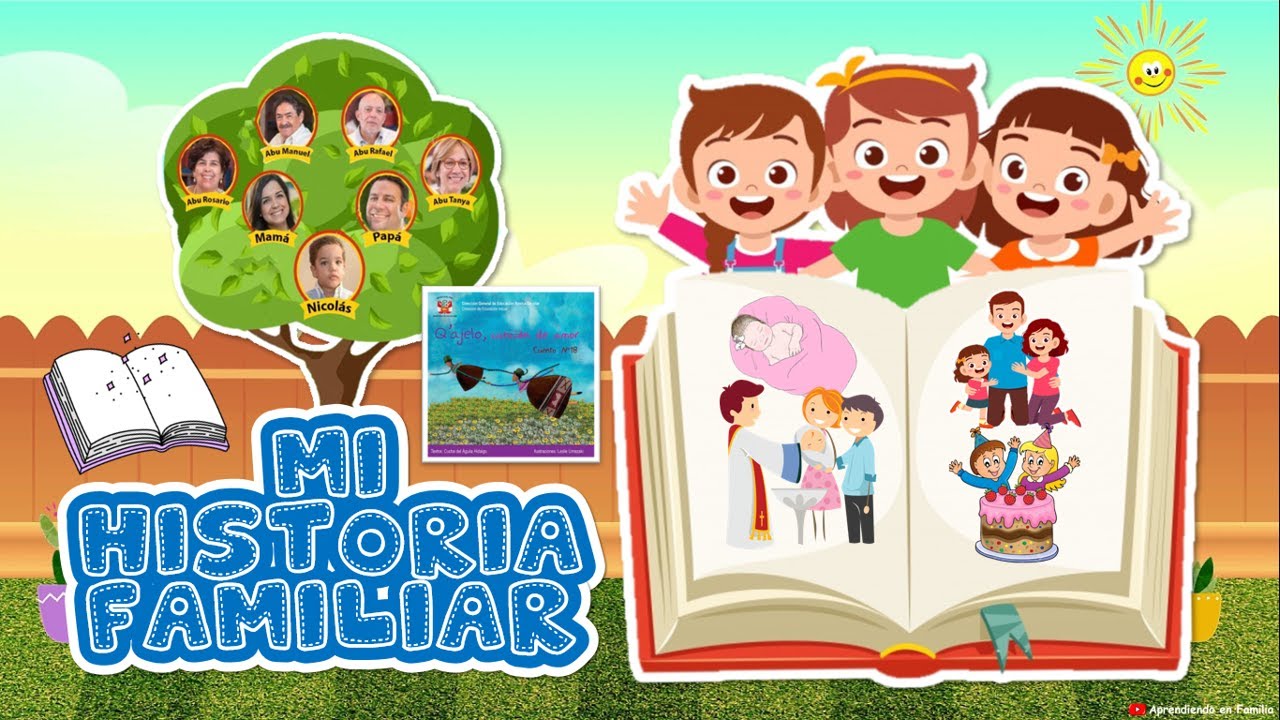 MI HISTORIA FAMILIA - PARTE 1 (MIÉRCOLES 11 DE AGOSTO - APRENDO EN CASA)