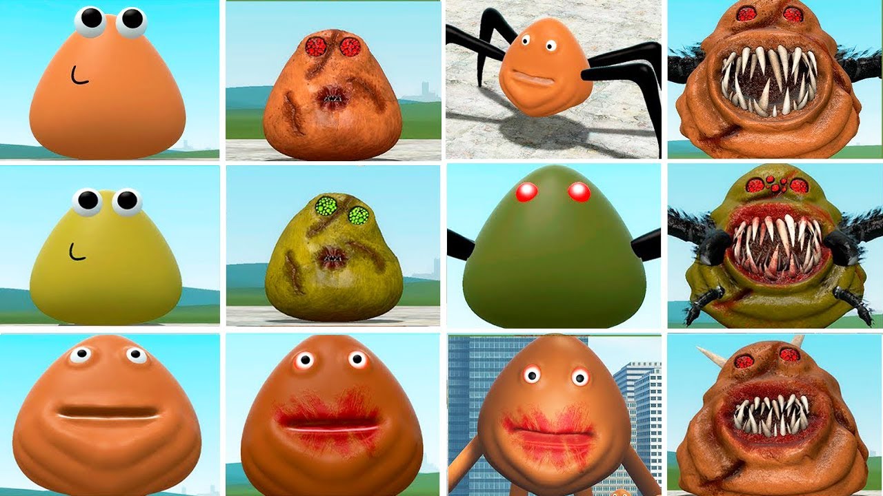 NEW POU BOYS REVENGE VS GARTEN OF BANBAN in Garrys Mod