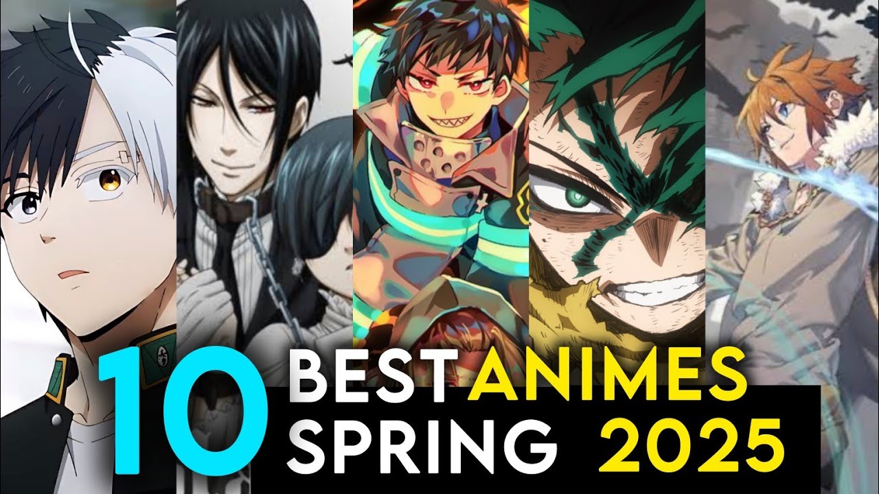 Top 10 Spring Animes You Should Watch In 2025!!! (Hindi)