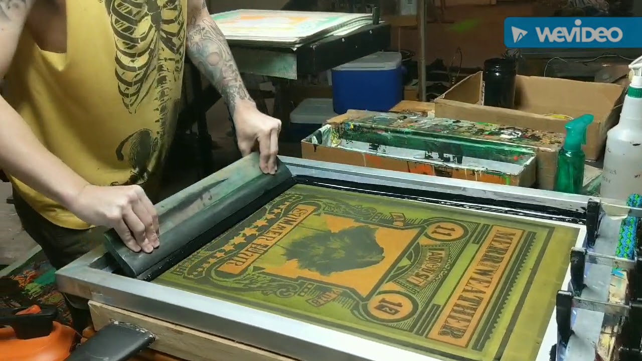 Chuck Cronin Screen Printing Posters