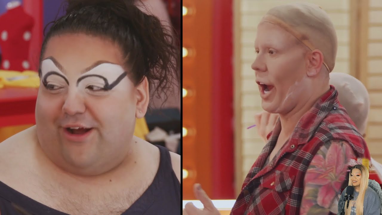 Госпожа Изабель Брукс против Тины Бёрнер (РАБОЧАЯ ДРАМА) - RuPaul's Drag Race All Stars 10