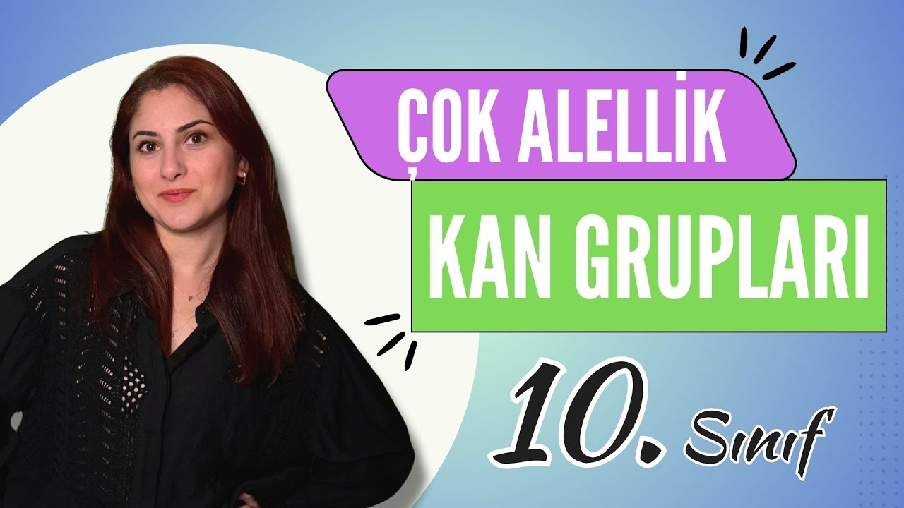 11) EŞ BASKINLIK ÇOK ALELLİK KAN GRUPLARI - KALITIM 4 | 10. SINIF | TYT BİYOLOJİ DERS NOTLARI | 2024
