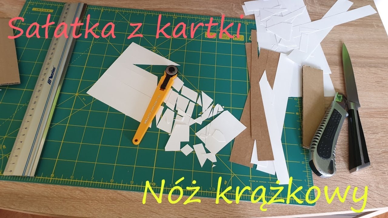 nóż krążkowy w akcji
