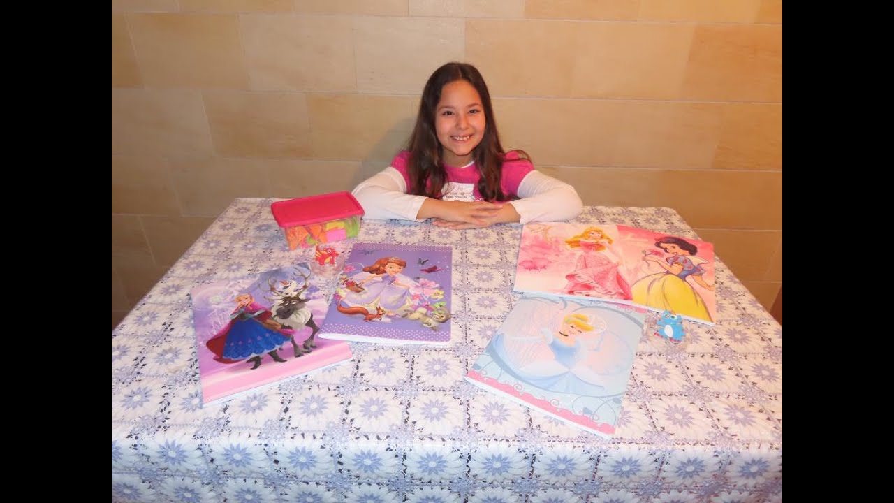 Articoli Speciali #2 - Quadernoni Principesse Disney Glitterati e Challenge di Ghiacciato💙 e Calore❤