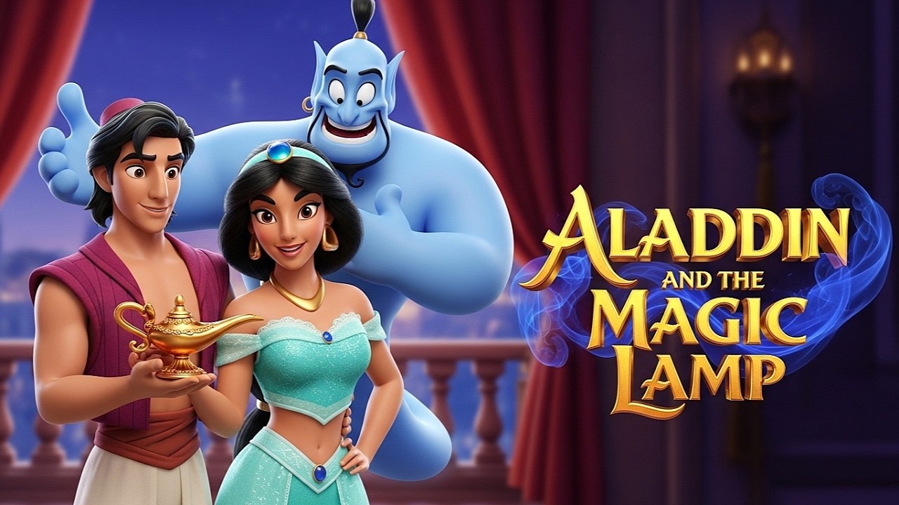 E0019 - Aladdin and the Magic Lamp | PingoKids.com