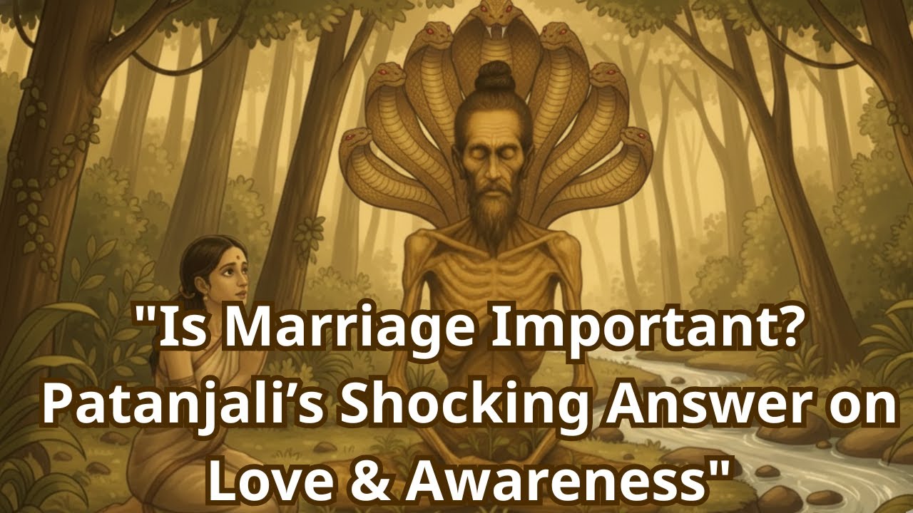 Is Marriage Important? Patanjali’s Shocking Answer on Love & Awareness