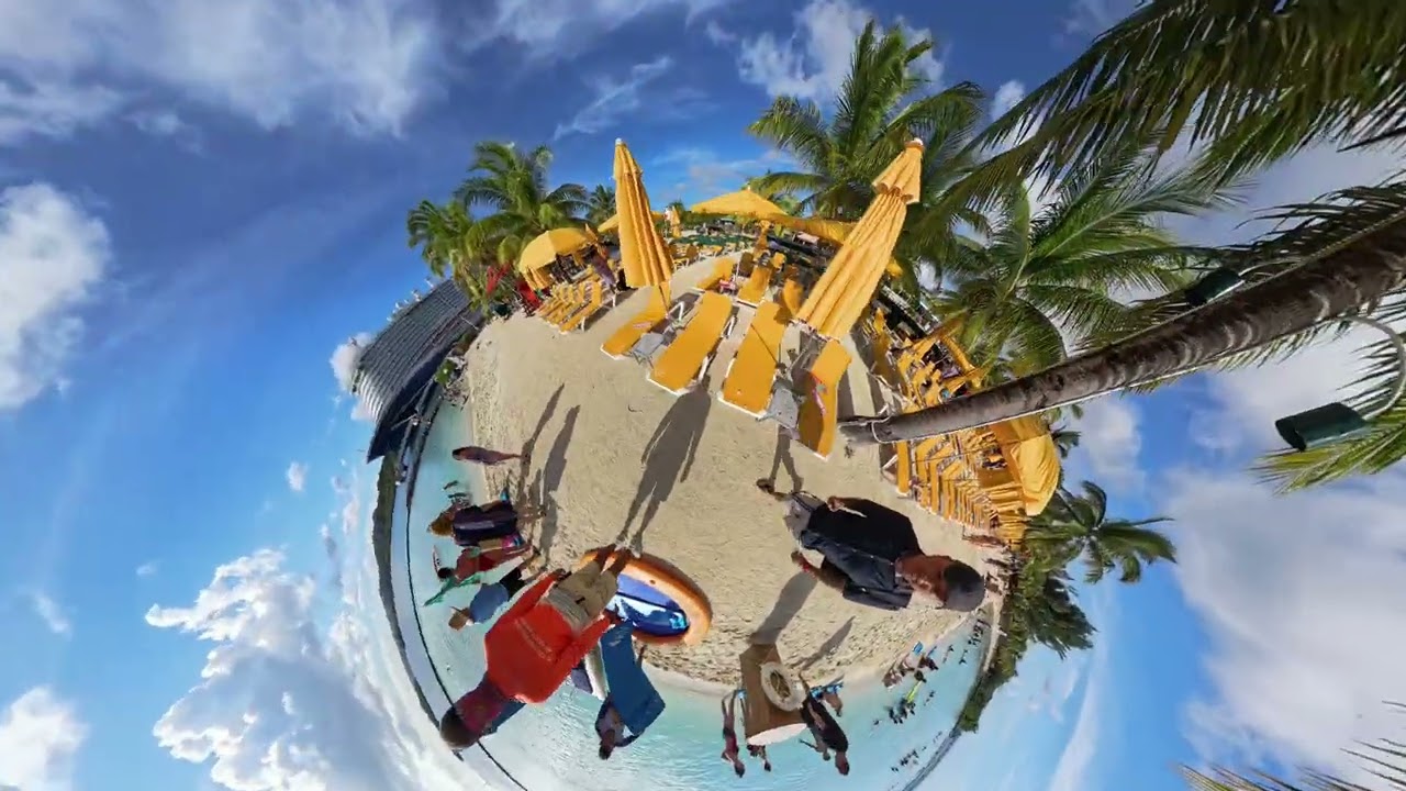 Mahogany Bay Beach Walkthrough 🌴 | Roatán Cruise Port Tour & Ocean Views