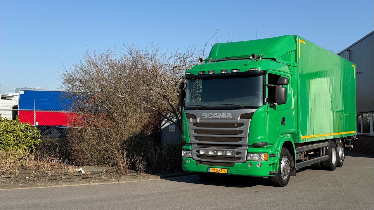 SCANIA G 370 - TAIL LIFT - HOLLAND TRUCK - 6X2*4 - 2015
