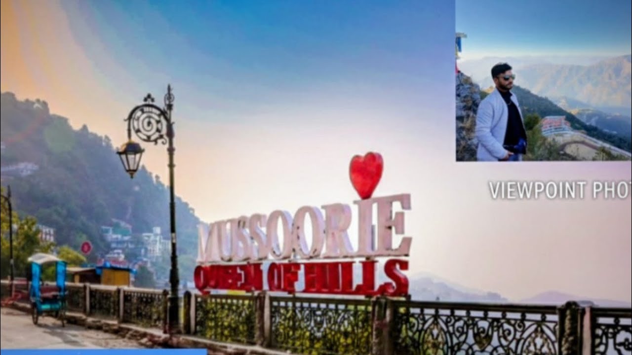 Mussoorie :Where nature paints with shades of green and white.😍