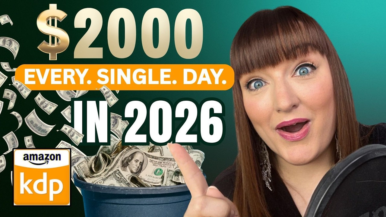 This EASY Straightforward book is making $2,000 A DAY on Amazon KDP!