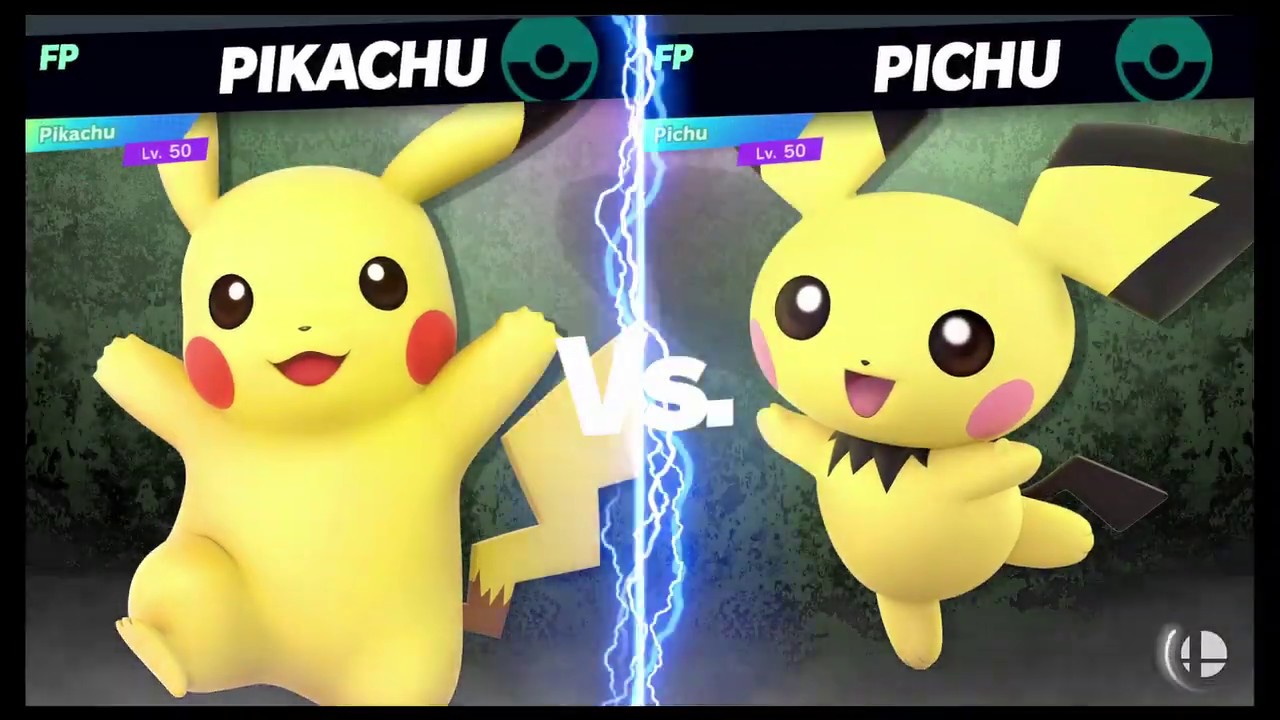 Super Smash Bros Ultimate Amiibo Fights   Request #9923 Pikachu vs Pichu