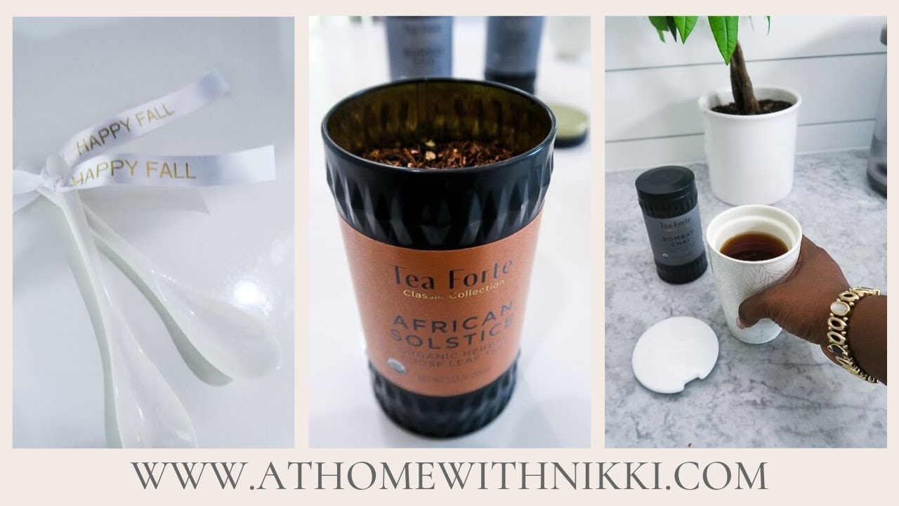 HOW TO SET-UP A FALL TEA TASTING | FUN ENTERTAINING