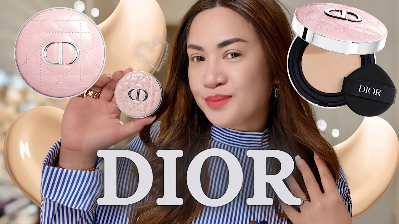 NEW DIOR FOREVER HYDRA GLOW CUSHION FOUNDATION ~ New Dior Foundation Try On 💞