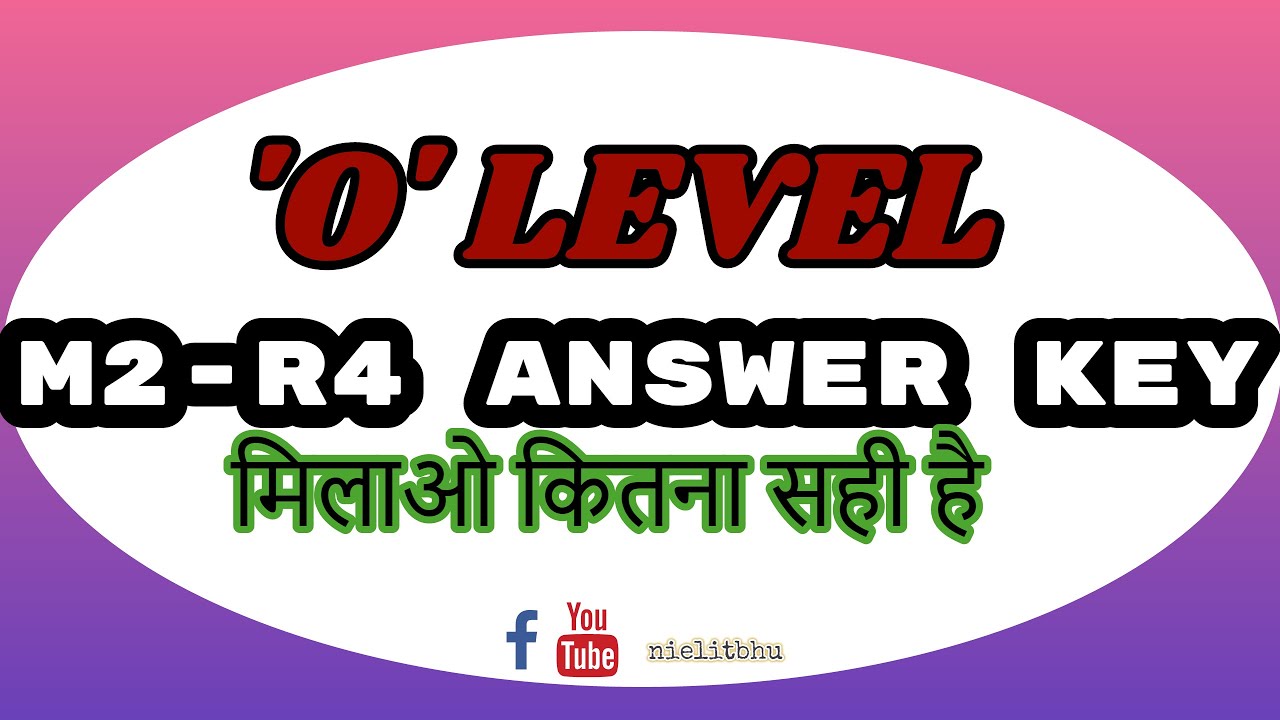 m2r4 answer key jan 2021|o level m2r4 solution |o level solution #2