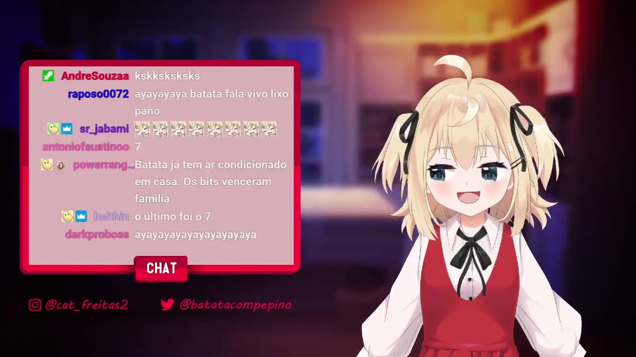 Batatacompepino voc&ecirc; nem falou ayaya direito