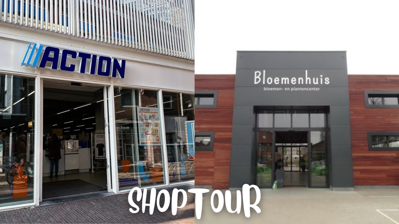 Tour in de Action en bloemenhuis ♥️جولة في اكسيون حويجات غزالين
