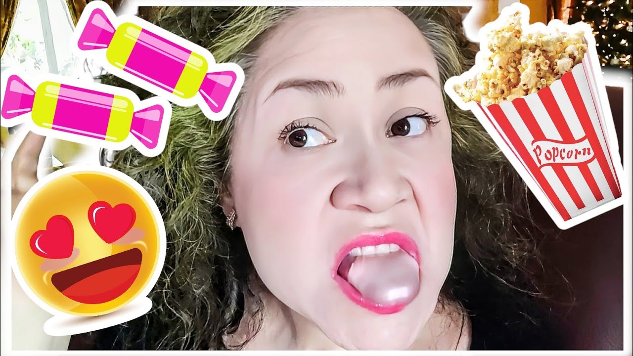 ASMR BEST Sleep Bubblegum POPCORN CRACKLING Cracking, Snapping, Popping, Fast Aggressive Chews