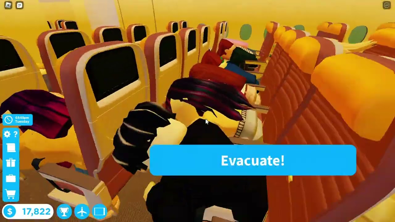 (Cabin crew simulator) A380 crash.