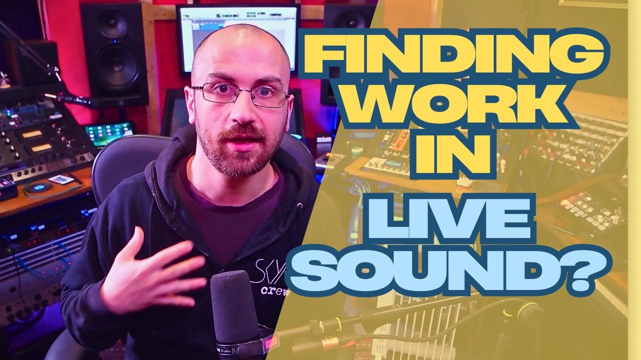 How to find work as a live sound engineer?
