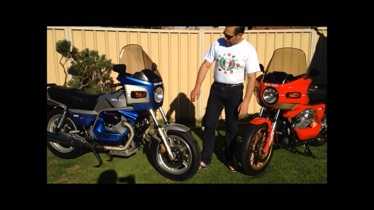 Moto Guzzi SP1000  vs Guzzi SP2