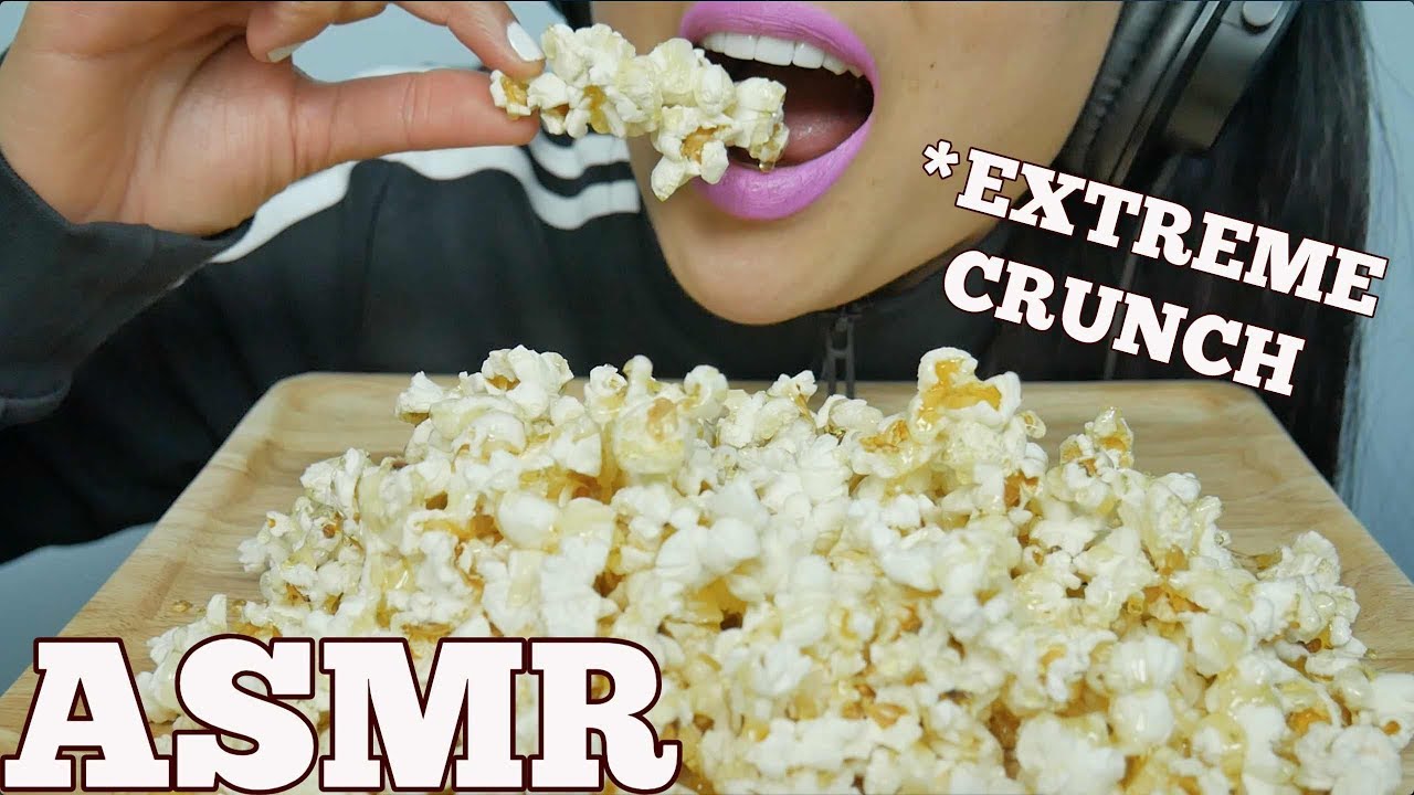 ASMR CANDY POPCORN (EXTREME CRUNCH) NO TALKING | SAS-ASMR