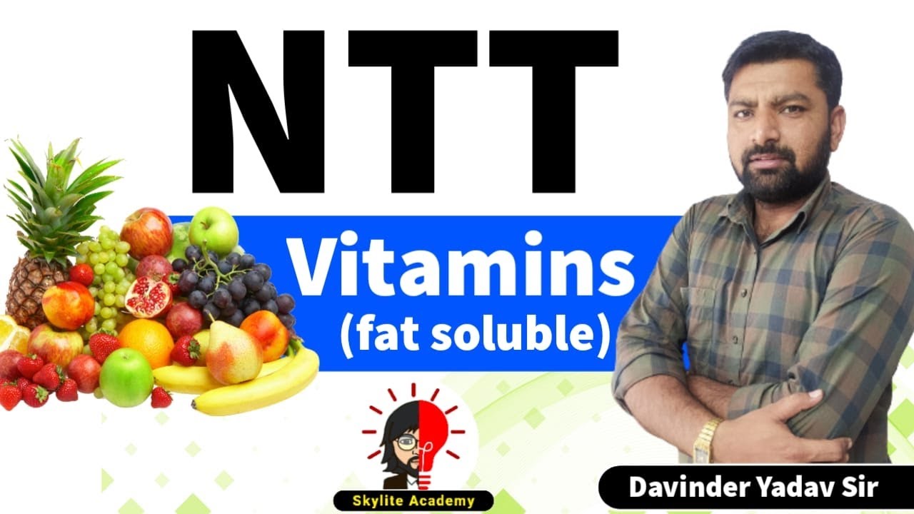 NTT 8393 | Vitamins (fat soluble) | Skylite Academy