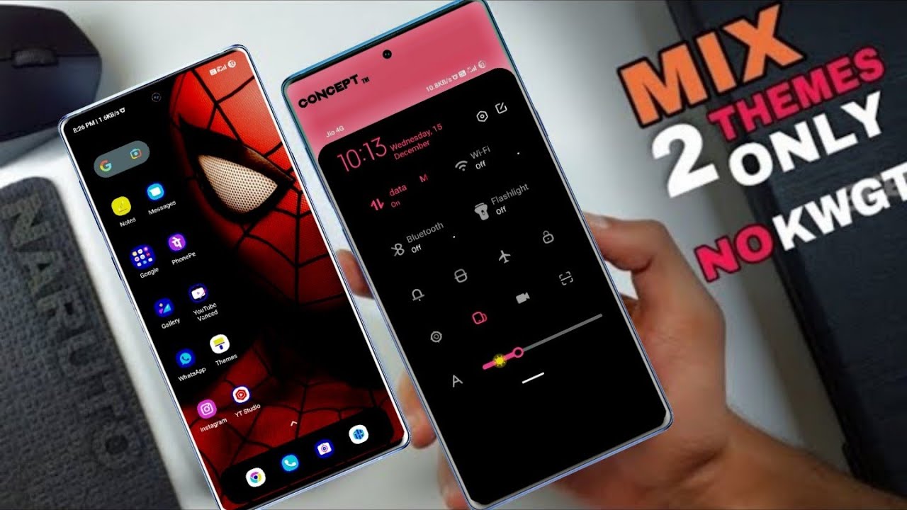 Spaider Man No At Home || Miui 12. 5 || Home screen Customizations || SidAndrow