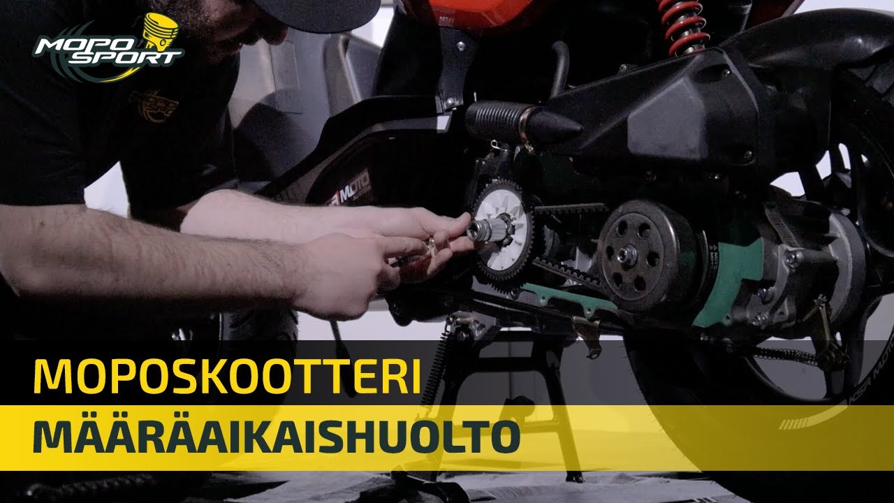 Moposkootterin määräaikaishuolto