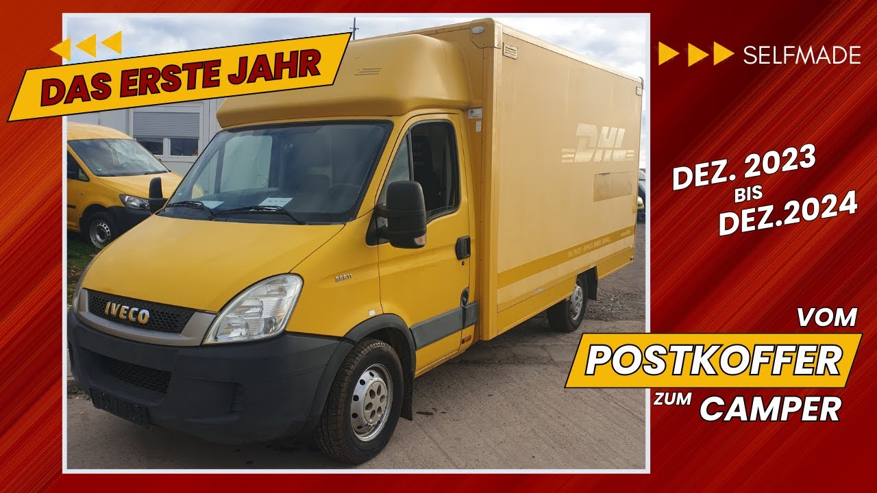 Vom Postkoffer zum Camper Jahresrückblick