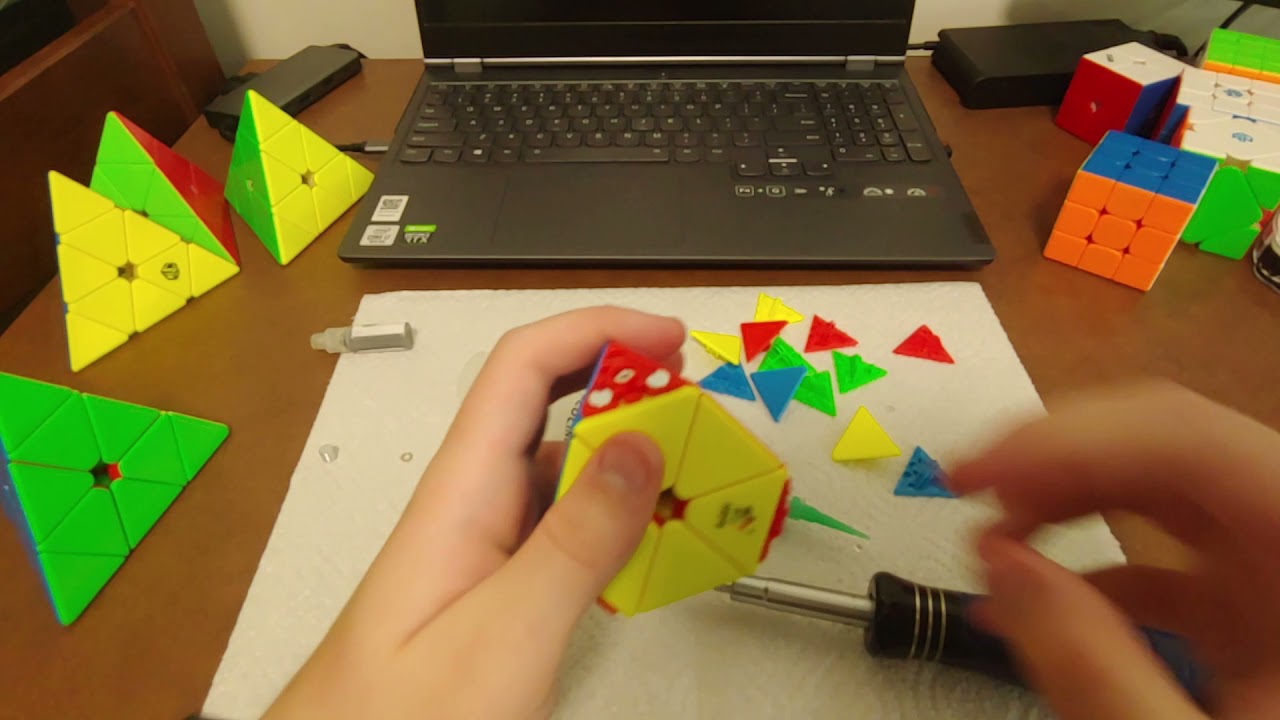 Little Magic M Pyraminx Setup Tutorial