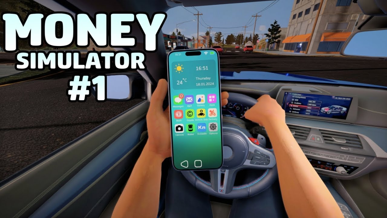 Money Simulator Gameplay  تعب في البداية عشان الفلوس 💸