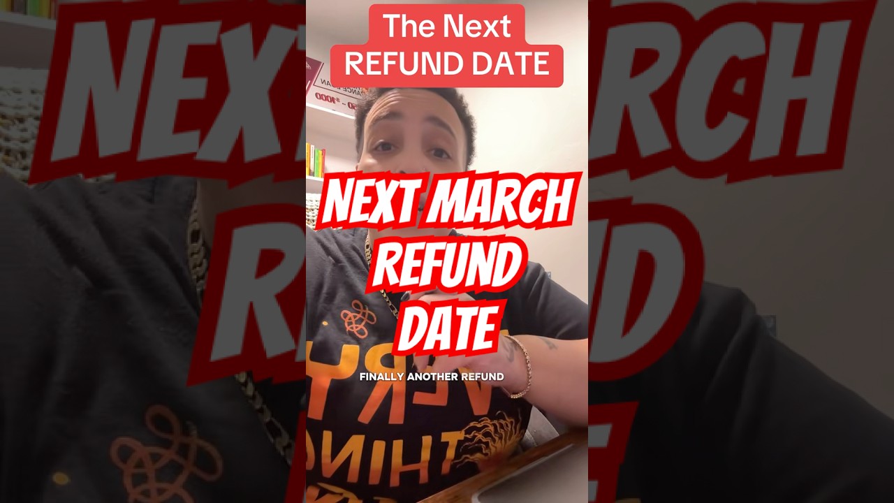 Next March Refund Date 💸 #irs #taxrefunds #taxes2026