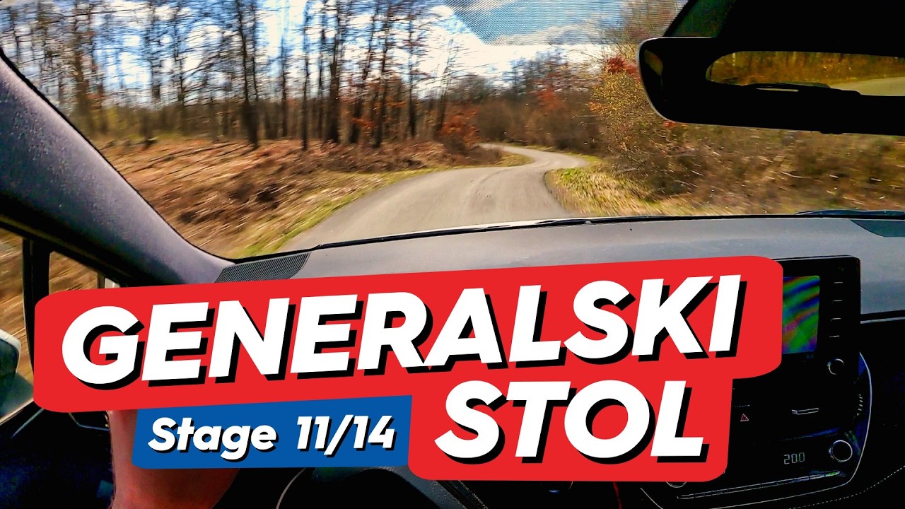 WRC Croatia Rally 2026: Stage 11/14 Generalski Stol - Zdihovo | POV Recce