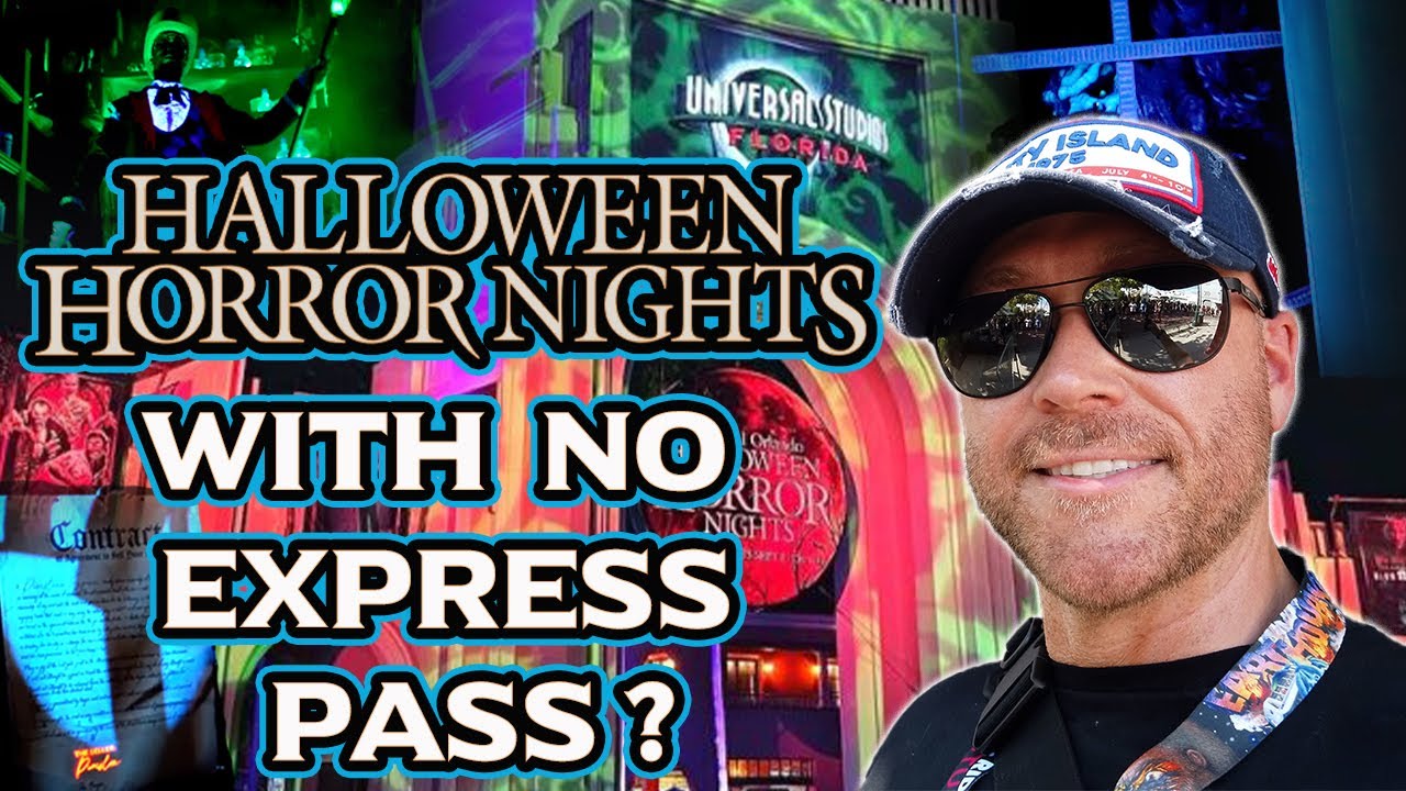HHN with No EXPRESS PASS? | How much can you do at Halloween Horror Nights WITHOUT express pass?