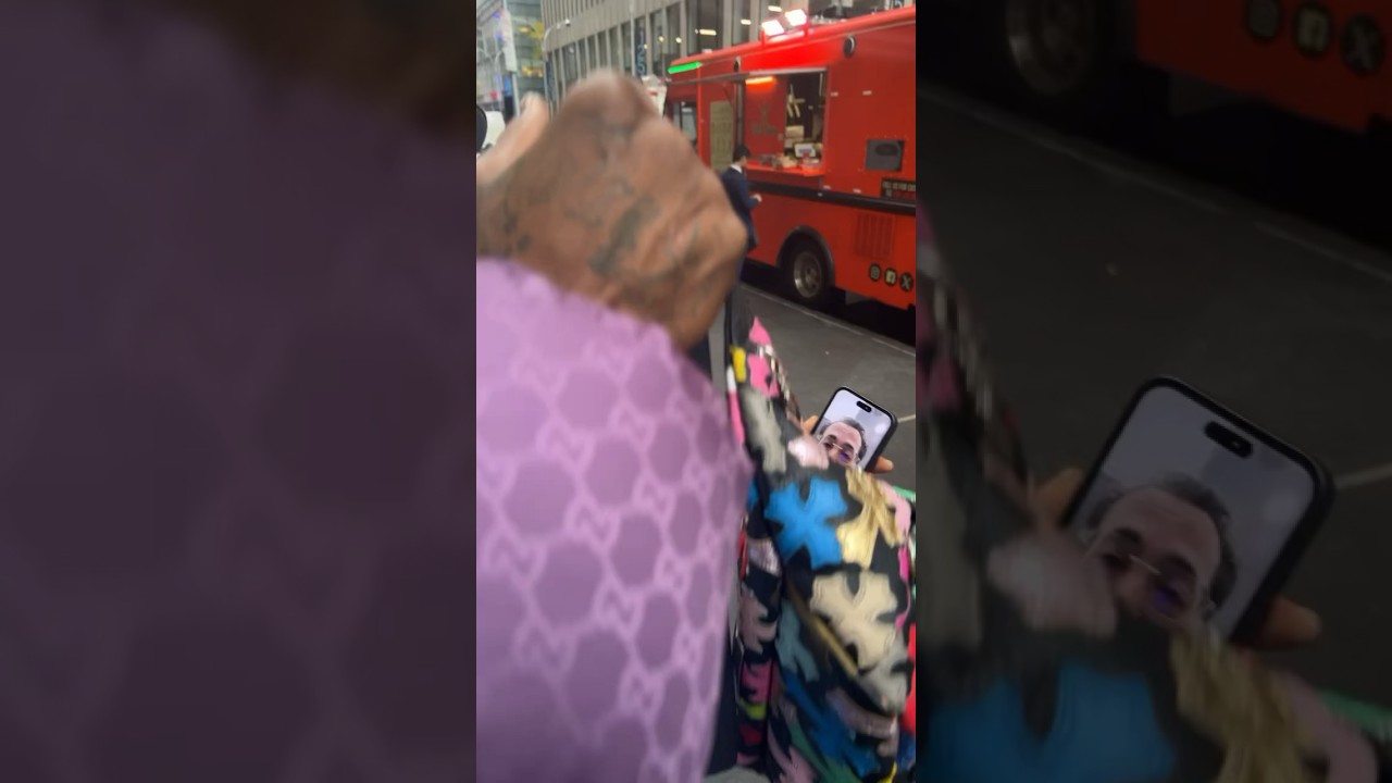PEZZY shows of $7000 chrome hearts pouch .#Boyzent #dipset #youtubeshorts #ghetto #peezy