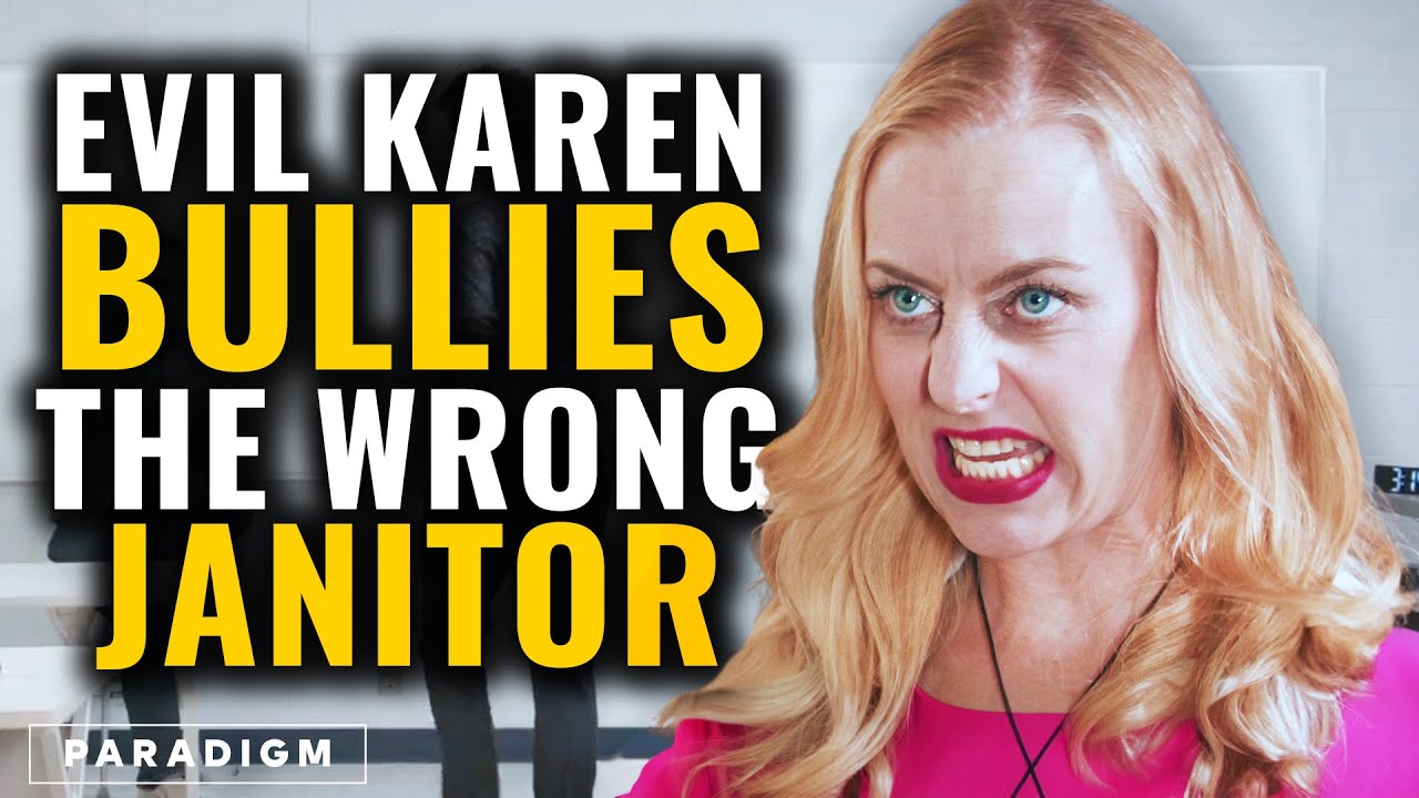 Karen Bullies The Wrong Janitor