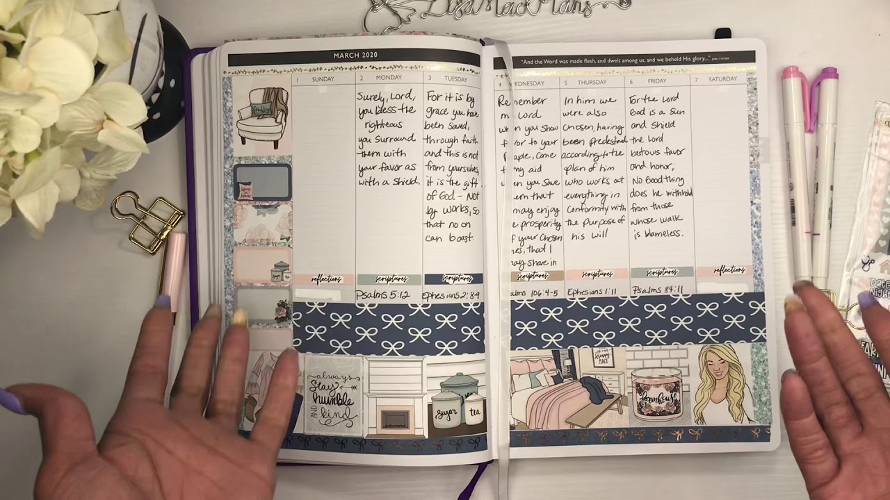How I’m using my 2020 Christian Planner