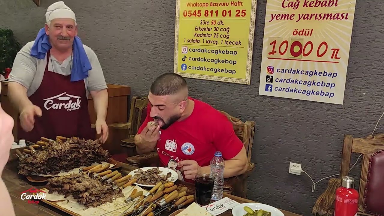 63 Cağ Kebap Yedi! James Dünyayı Yedi Ama Doymadı...
