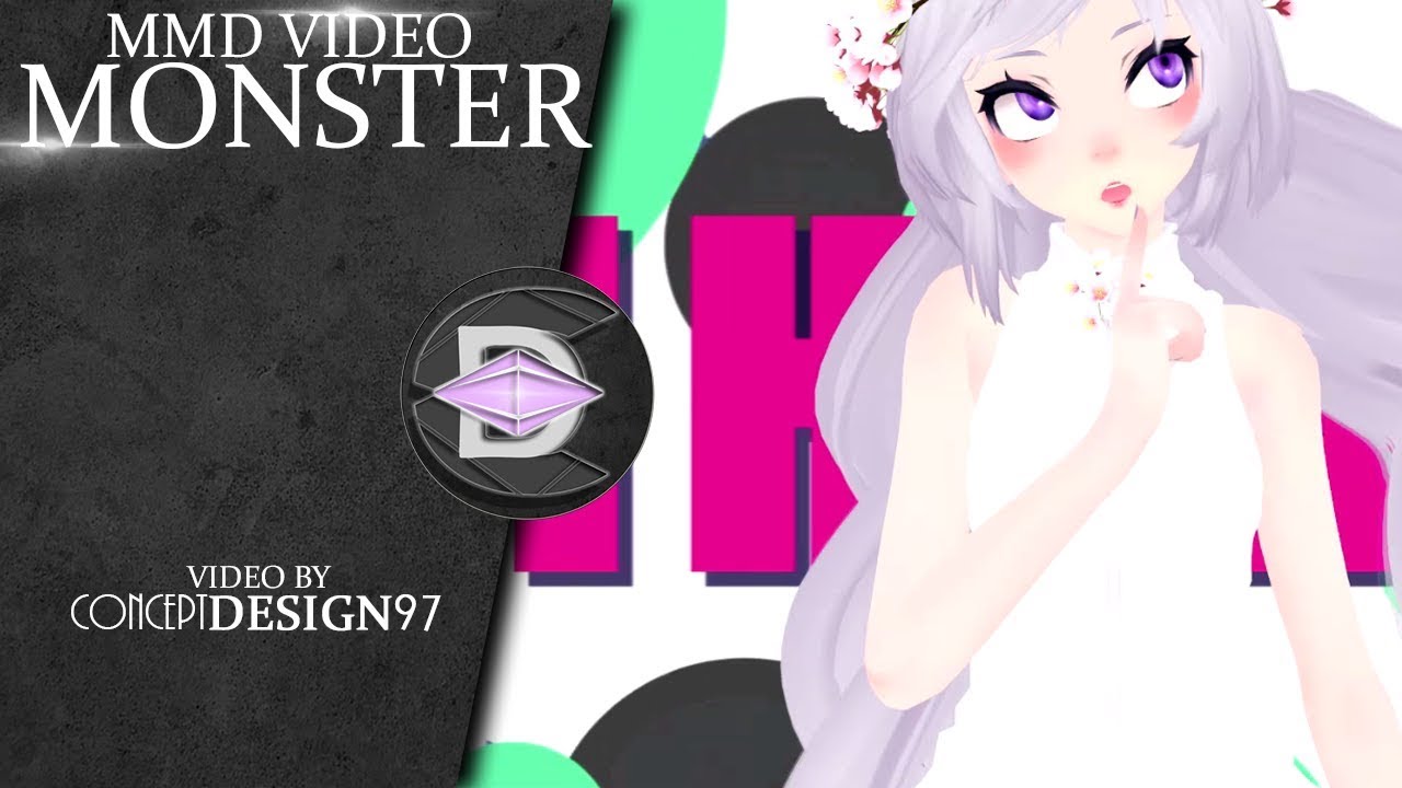 【MMD | Lavender Cherry Miku】Monster (Test video)