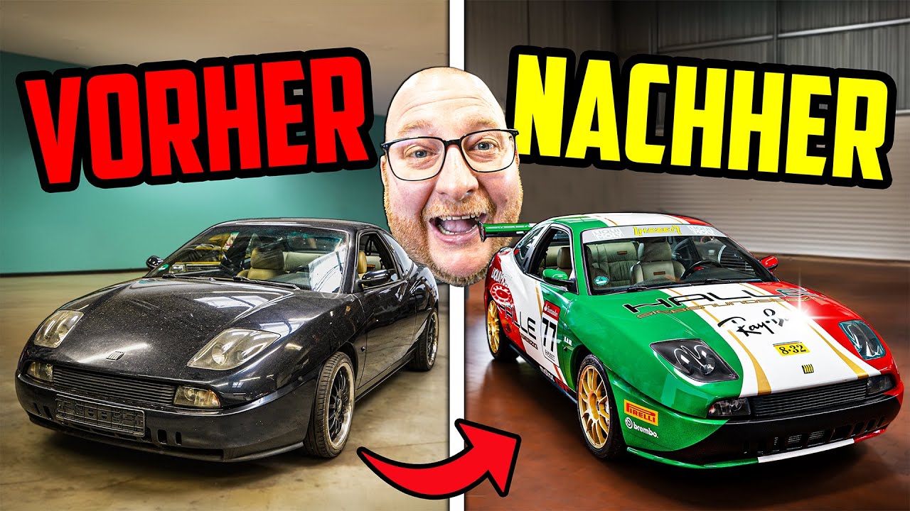Die VERWANDLUNG! - Fiat Coupé 8.32 V8 - Mehr ITALIEN geht nicht!